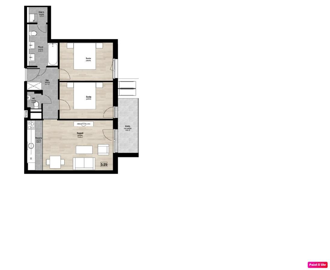 Bp Garden Apartment Будапеща Екстериор снимка